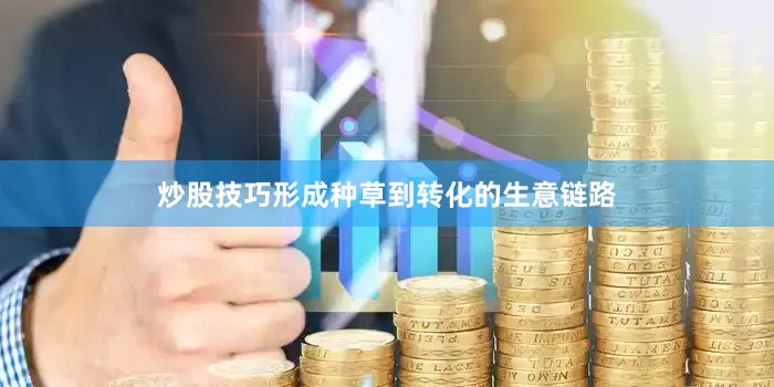 炒股技巧形成种草到转化的生意链路